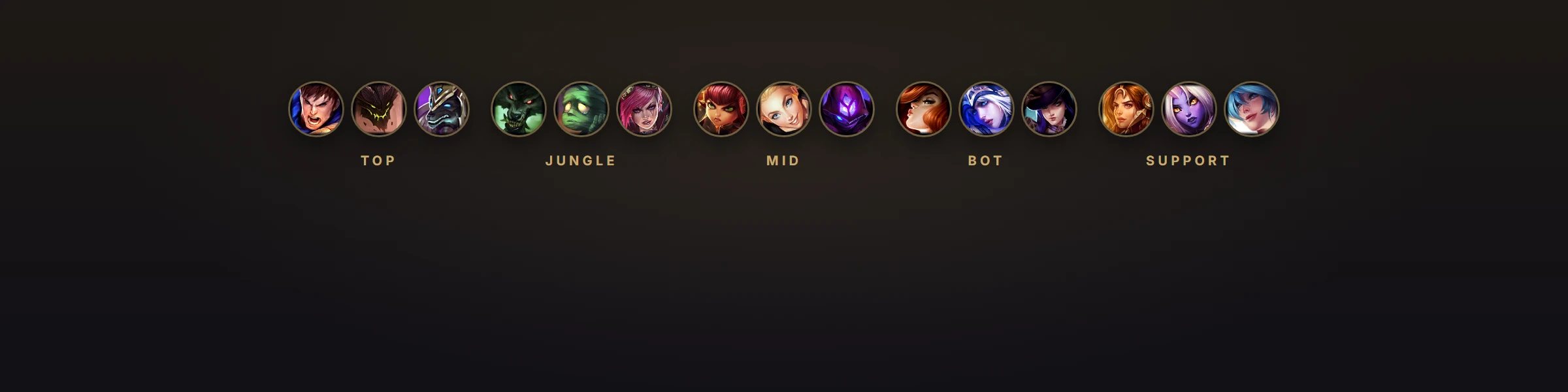 Hexgate's Swiftplay window with Garen top and Miss Fortune bot as the two picks