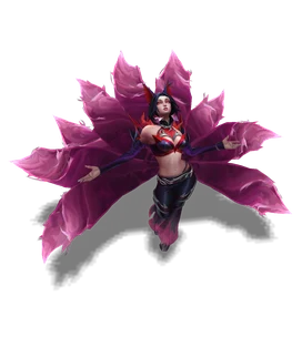 K/DA FIRESTARTER アーリのゲーム内モデル