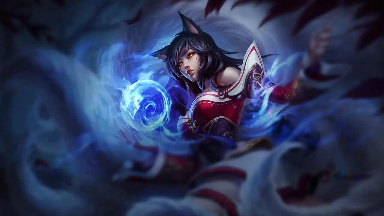 Splash art: Ahri