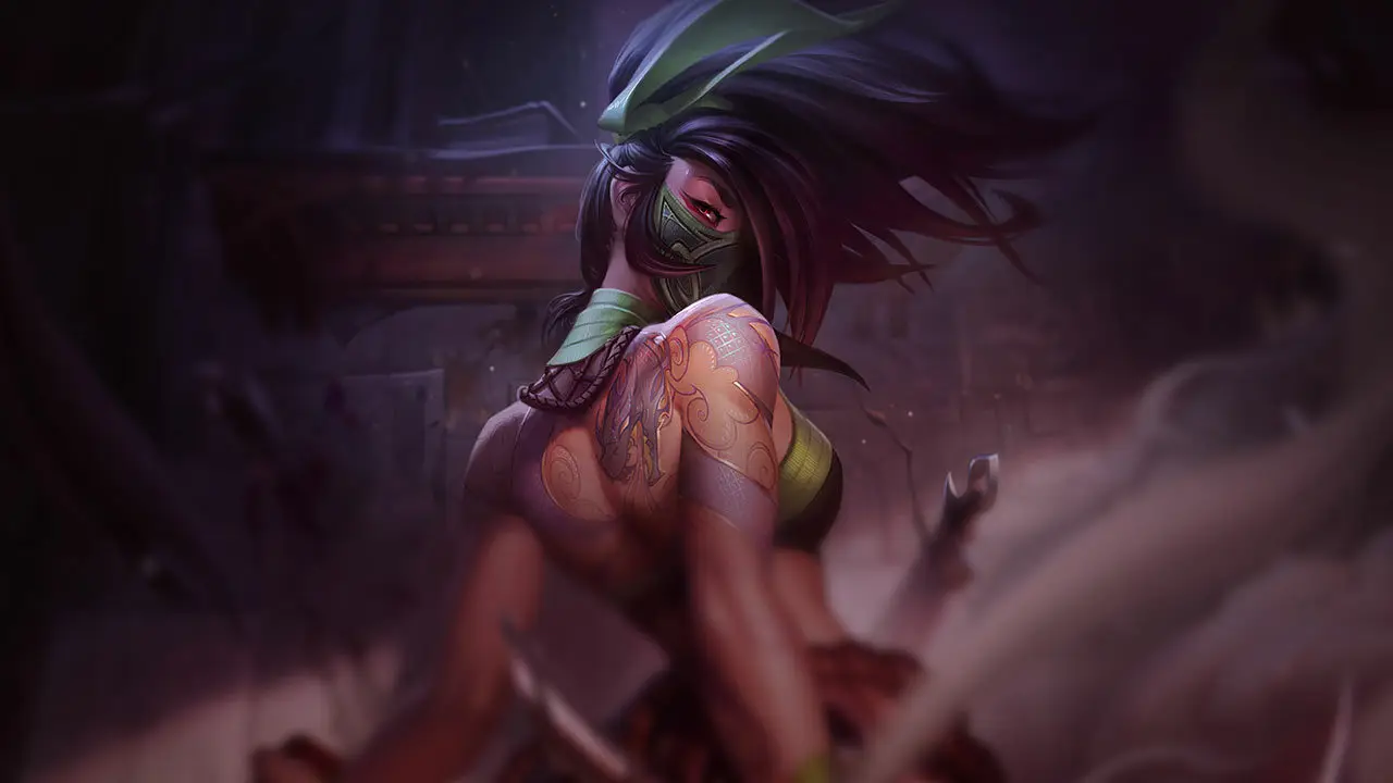 Splash art: Akali