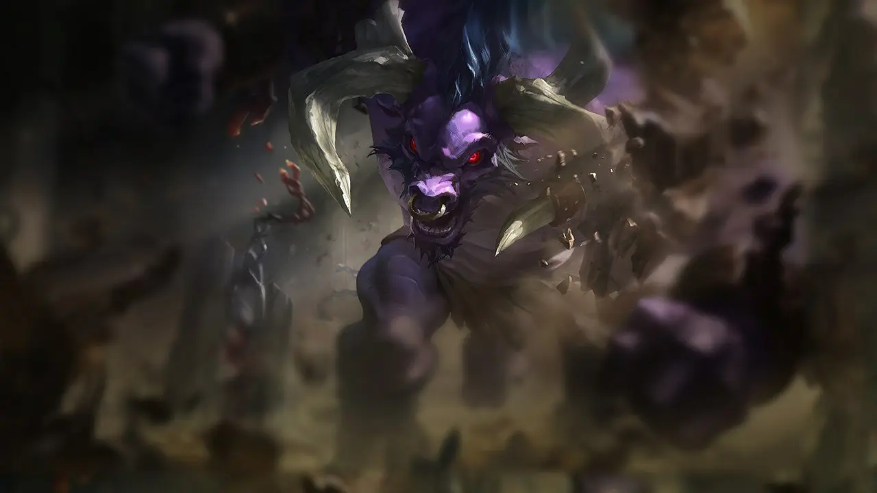 Splash art: Alistar