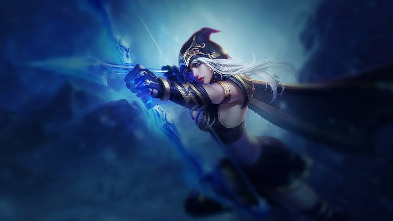 Splash art: Ashe