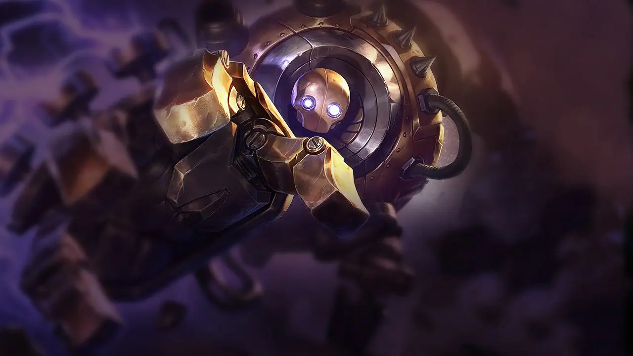 Splash art: Blitzcrank