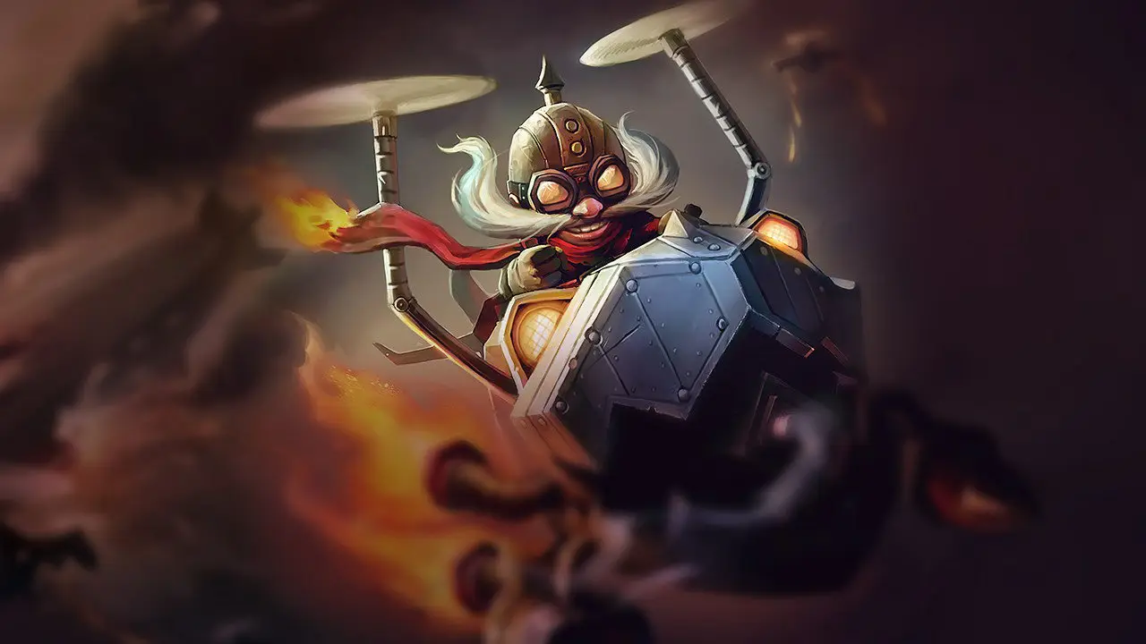 สแปลชอาร์ตของ Corki