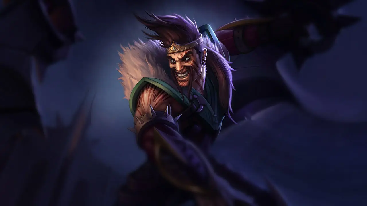 สแปลชอาร์ตของ Draven