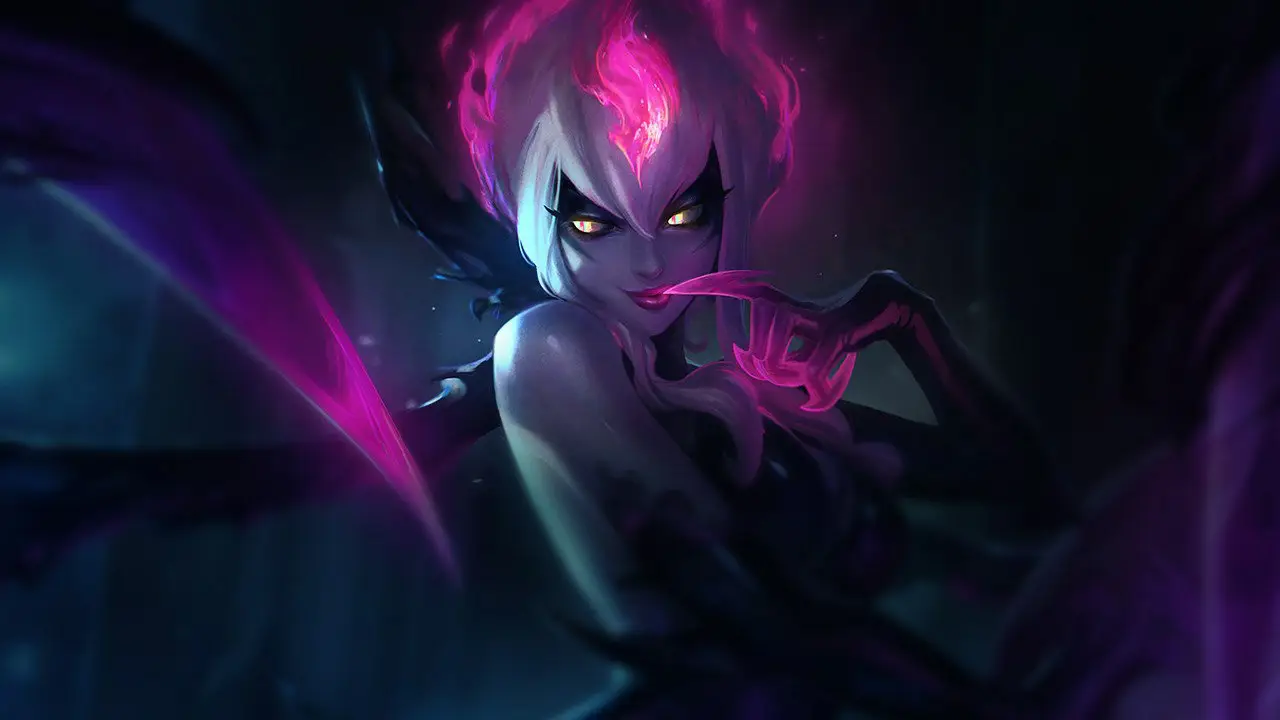 Splash art: Evelynn