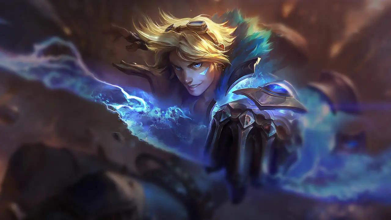 Splash art: Ezreal