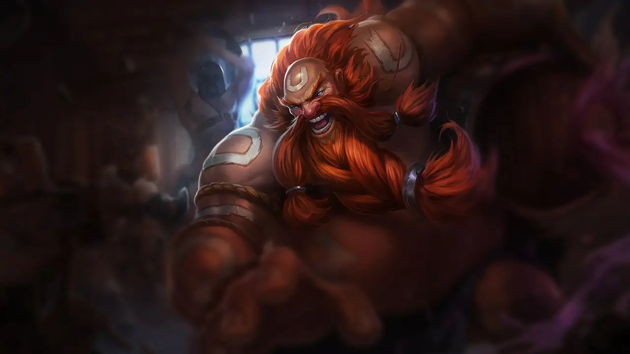 Splash art: Gragas