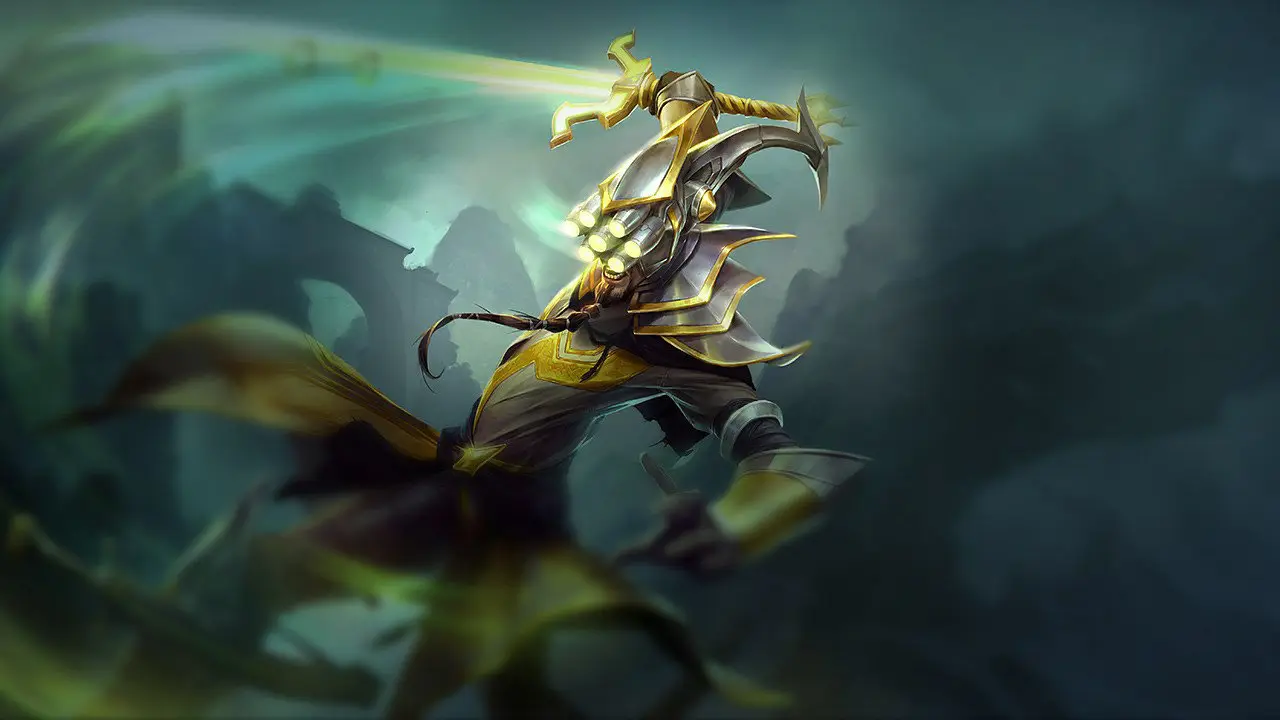 Splash art: Mistr Yi