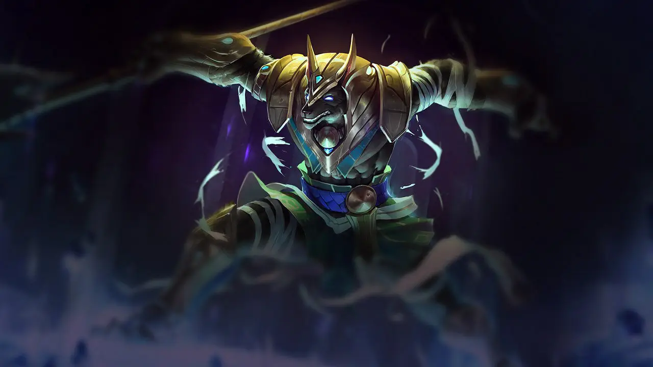 Splash art: Nasus