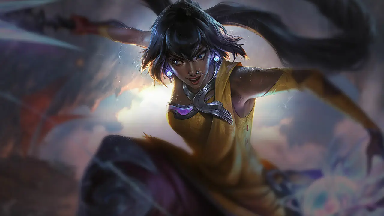 Splash art: Nilah