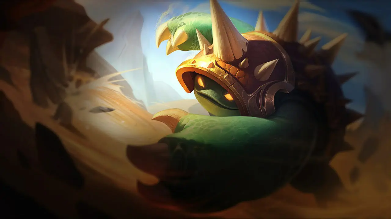 Splash art: Rammus