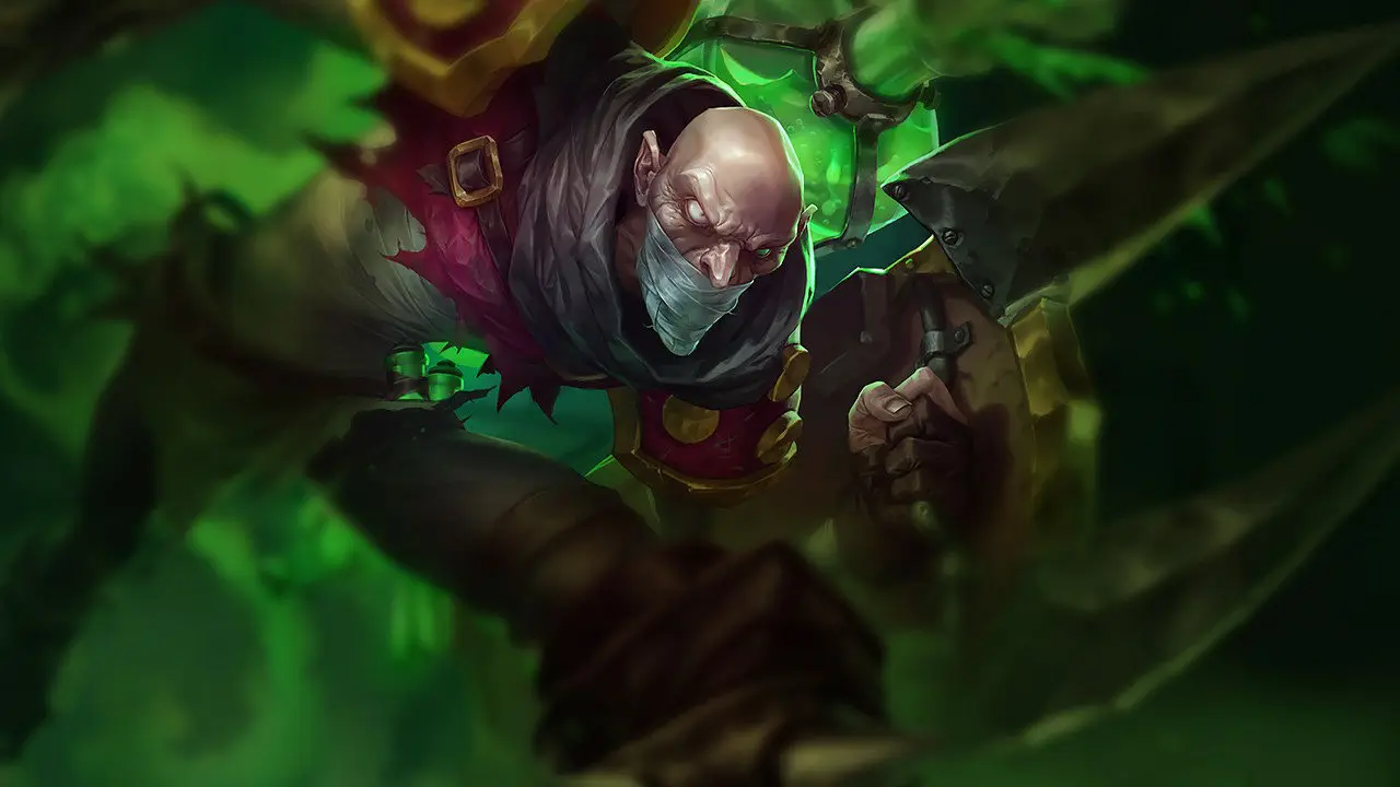 Splash art: Singed