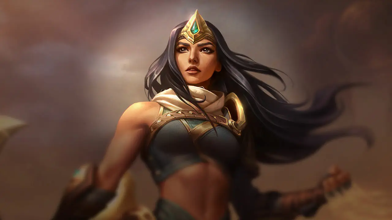Splash art: Sivir