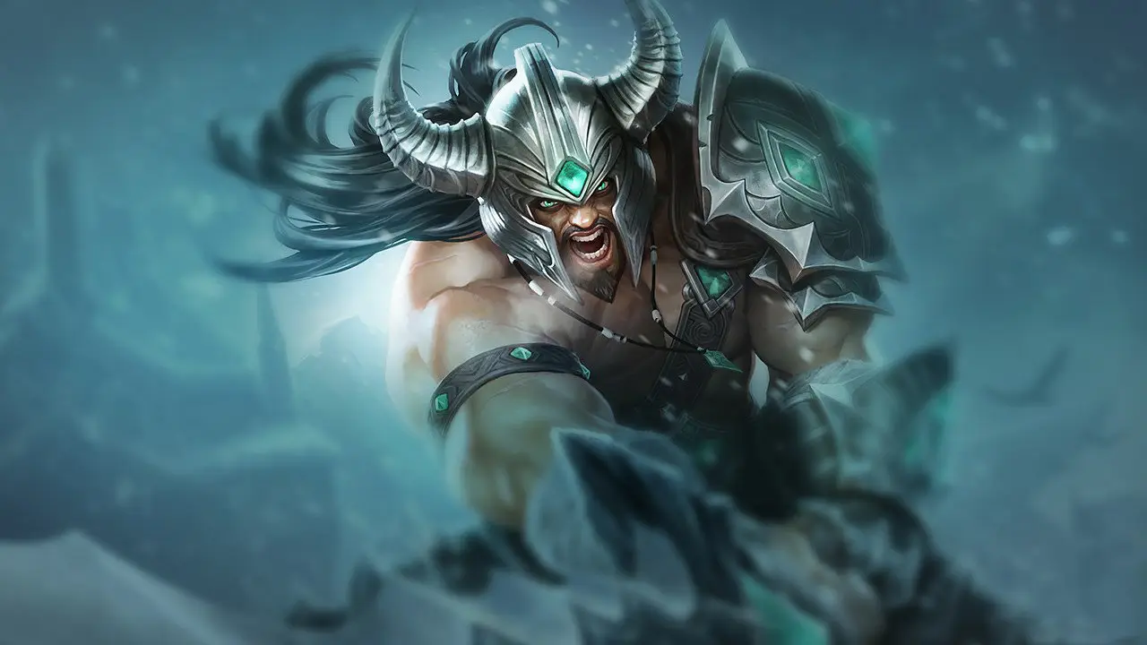 Splash art: Tryndamere