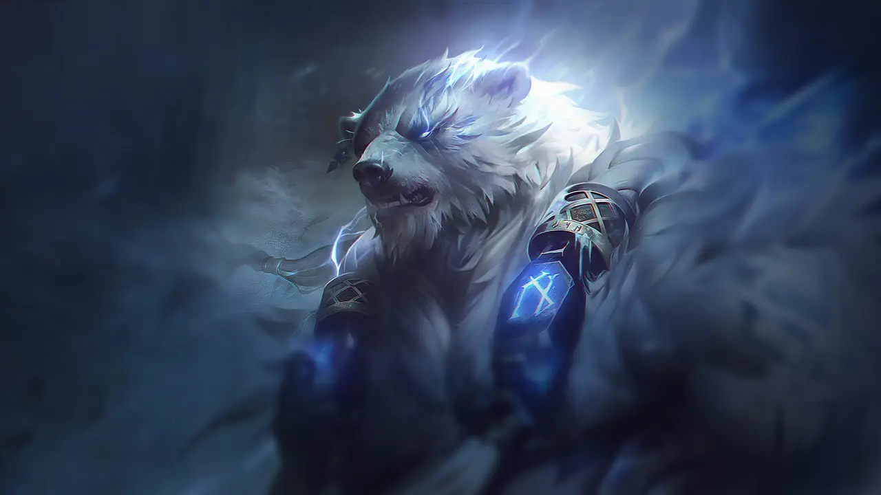 Splash art: Volibear