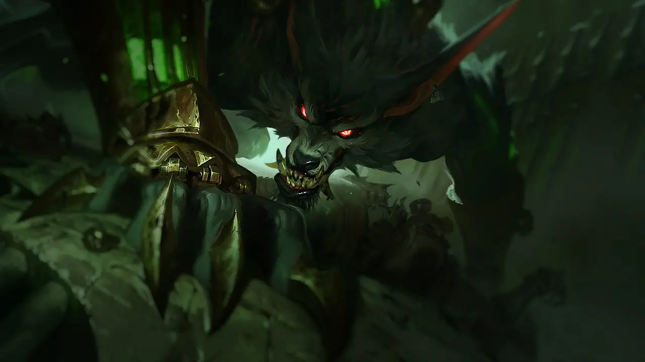 Splash art: Warwick