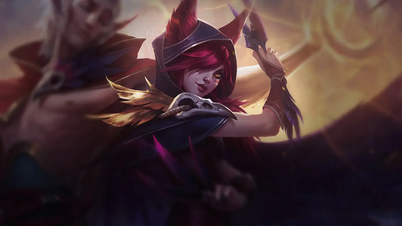 Splash art: Xayah