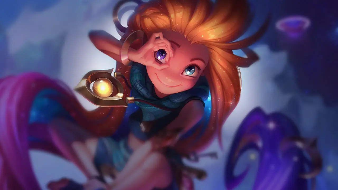 Splash art: Zoe